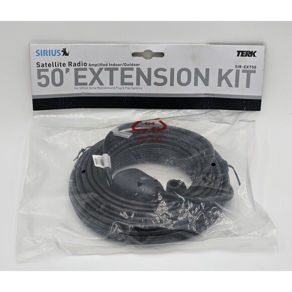 Sirius Other - Sirius Satellite Radio 50 Ft Extension Kit TERK SIR-EXT50 Indoor/Outdoor New